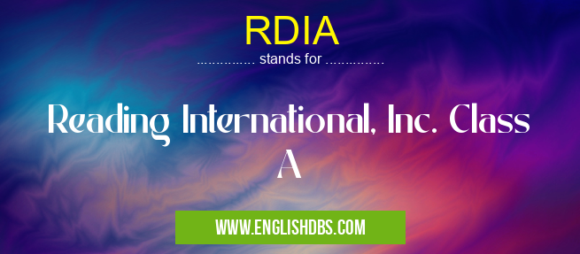 RDIA