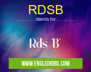 RDSB