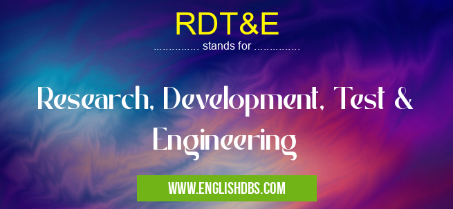 RDT&E