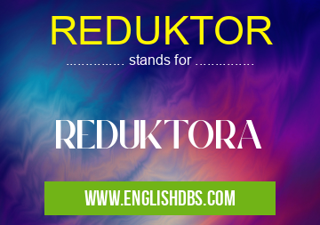 REDUKTOR