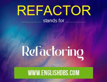 REFACTOR