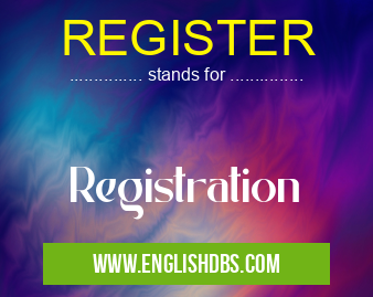 REGISTER