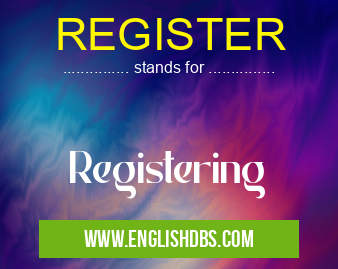 REGISTER