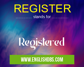 REGISTER