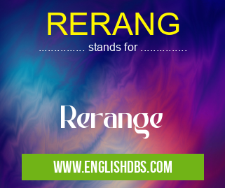 RERANG