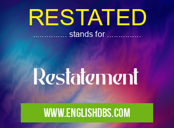 RESTATED