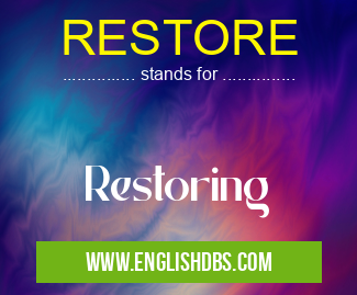 RESTORE