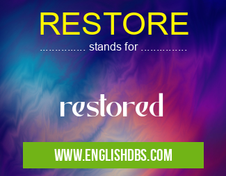 RESTORE