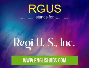 RGUS