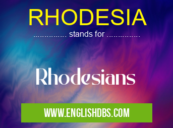 RHODESIA