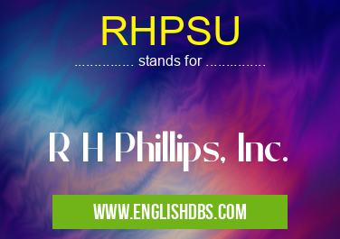 RHPSU