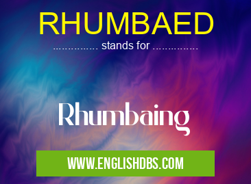 RHUMBAED