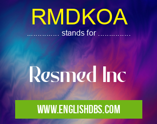 RMDKOA