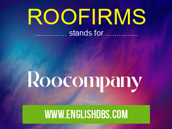 ROOFIRMS