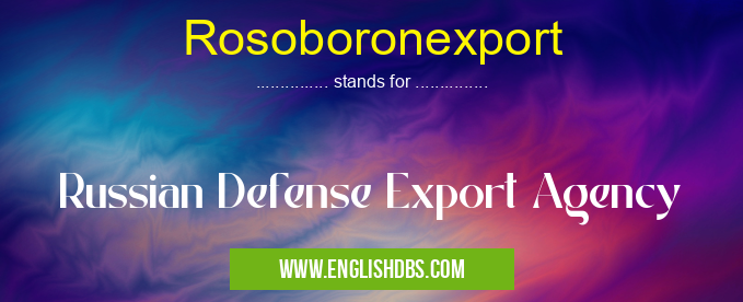 Rosoboronexport