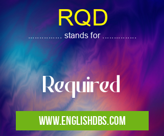 RQD