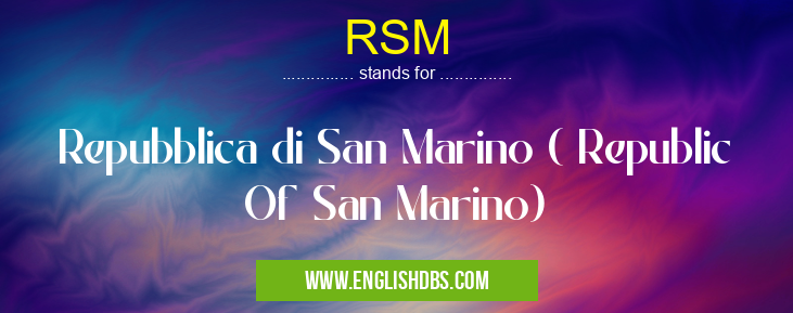 RSM