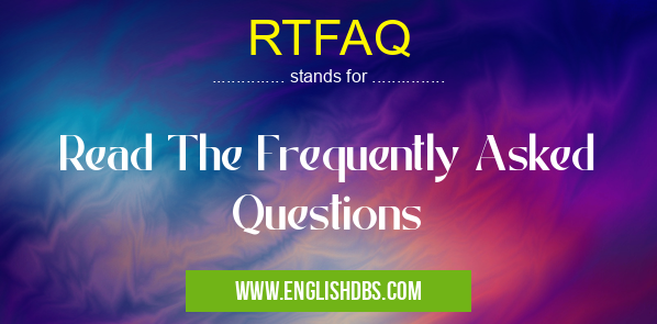 RTFAQ