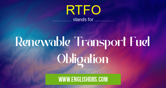 RTFO