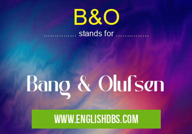 B&O