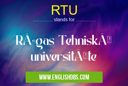 RTU