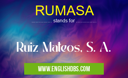 RUMASA