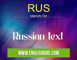 RUS