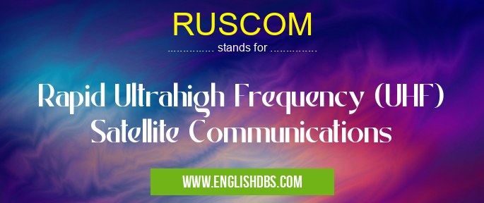 RUSCOM