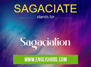 SAGACIATE