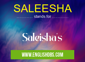 SALEESHA