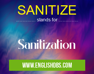 SANITIZE