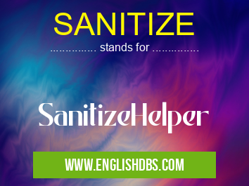 SANITIZE