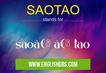 SAOTAO