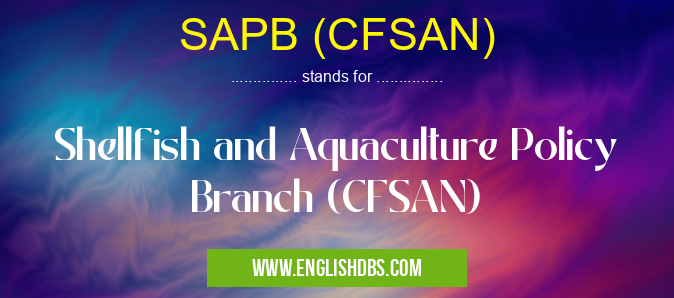 SAPB (CFSAN)