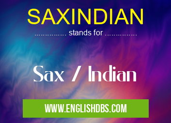 SAXINDIAN