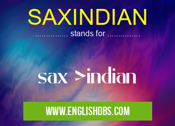 SAXINDIAN