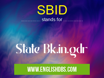 SBID