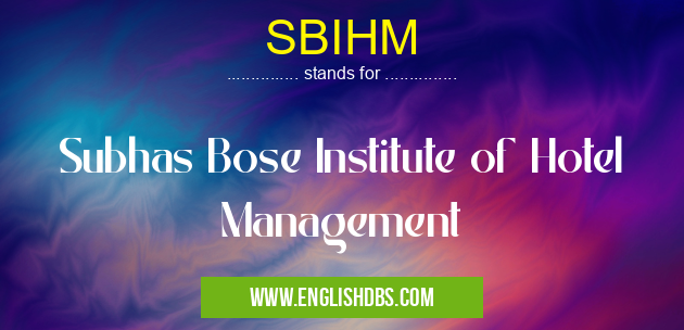 SBIHM