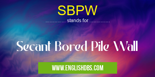 SBPW