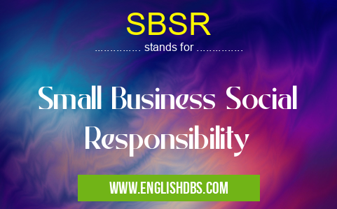 SBSR