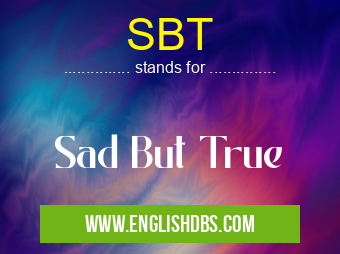 SBT