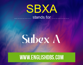 SBXA