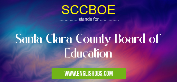 SCCBOE