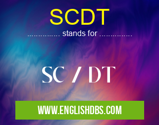 SCDT