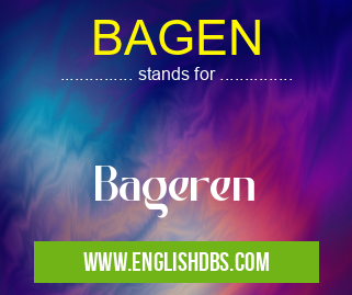 BAGEN