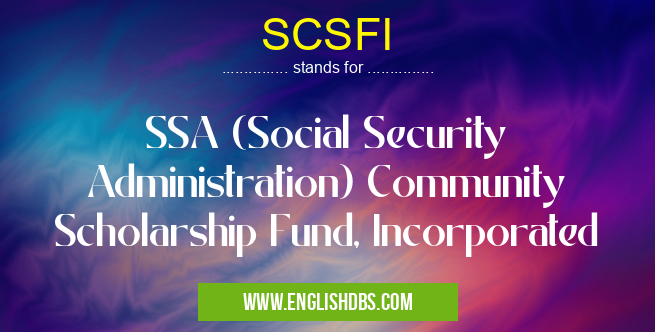 SCSFI