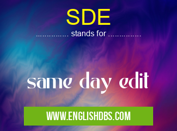 SDE