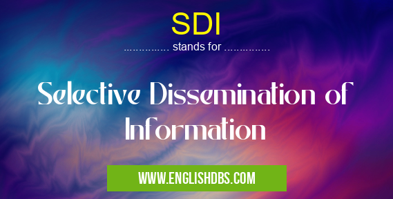 SDI