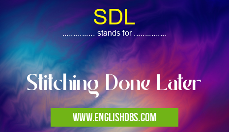 SDL