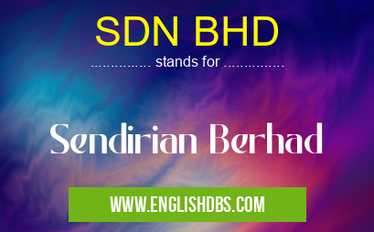 SDN BHD